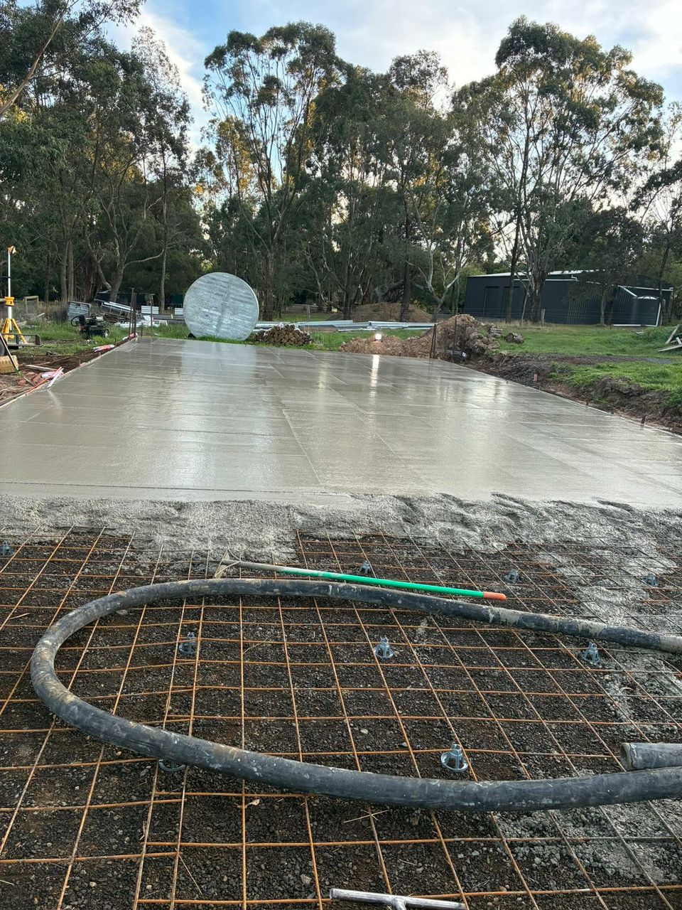 Residential concrete pumping